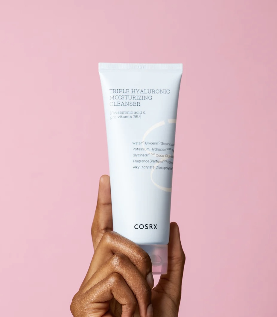 cosrx triple hyaluronic moisturizing cleanser 150ml