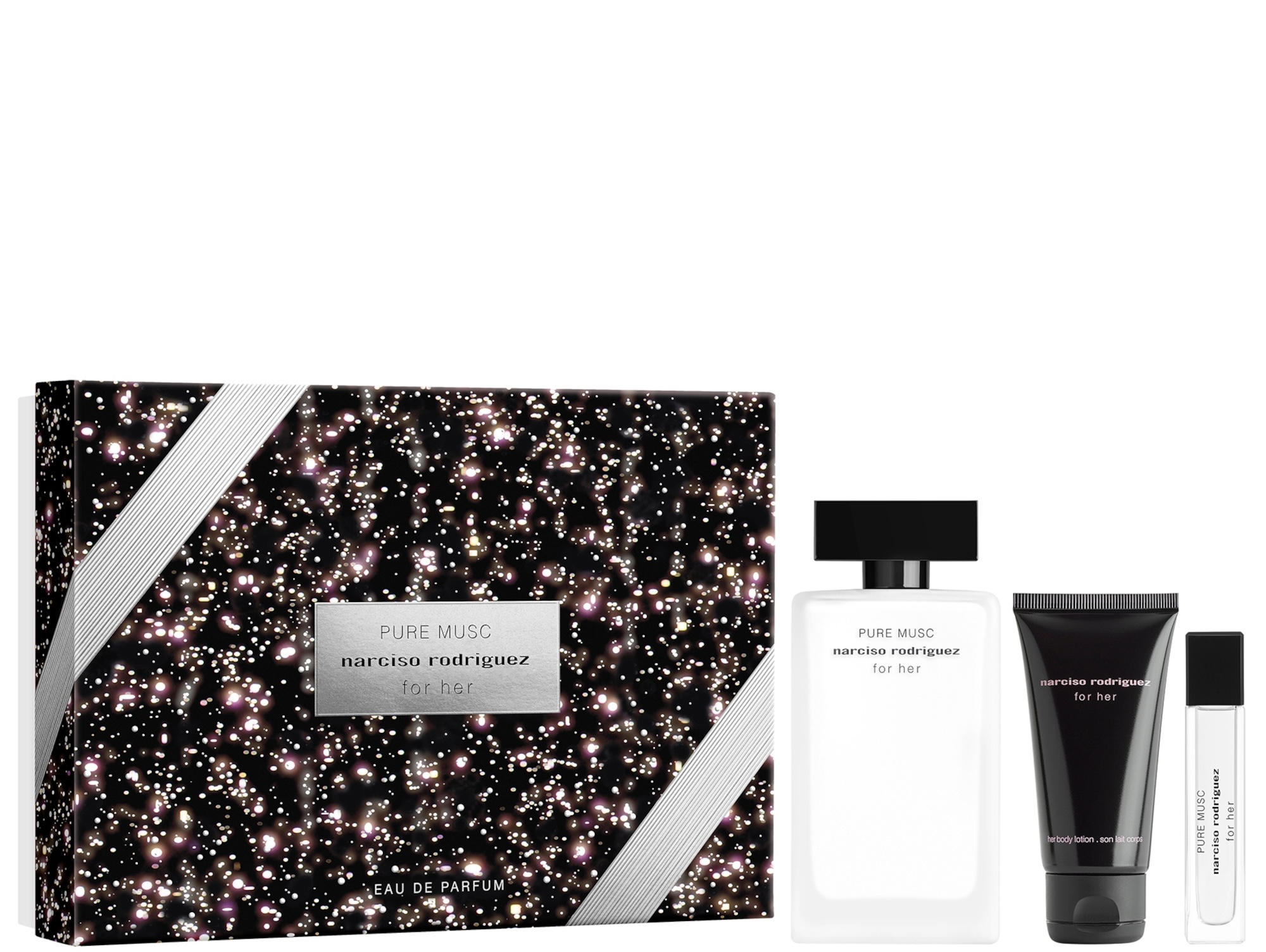 narciso rodriguez pure musc for her edp 100ml set